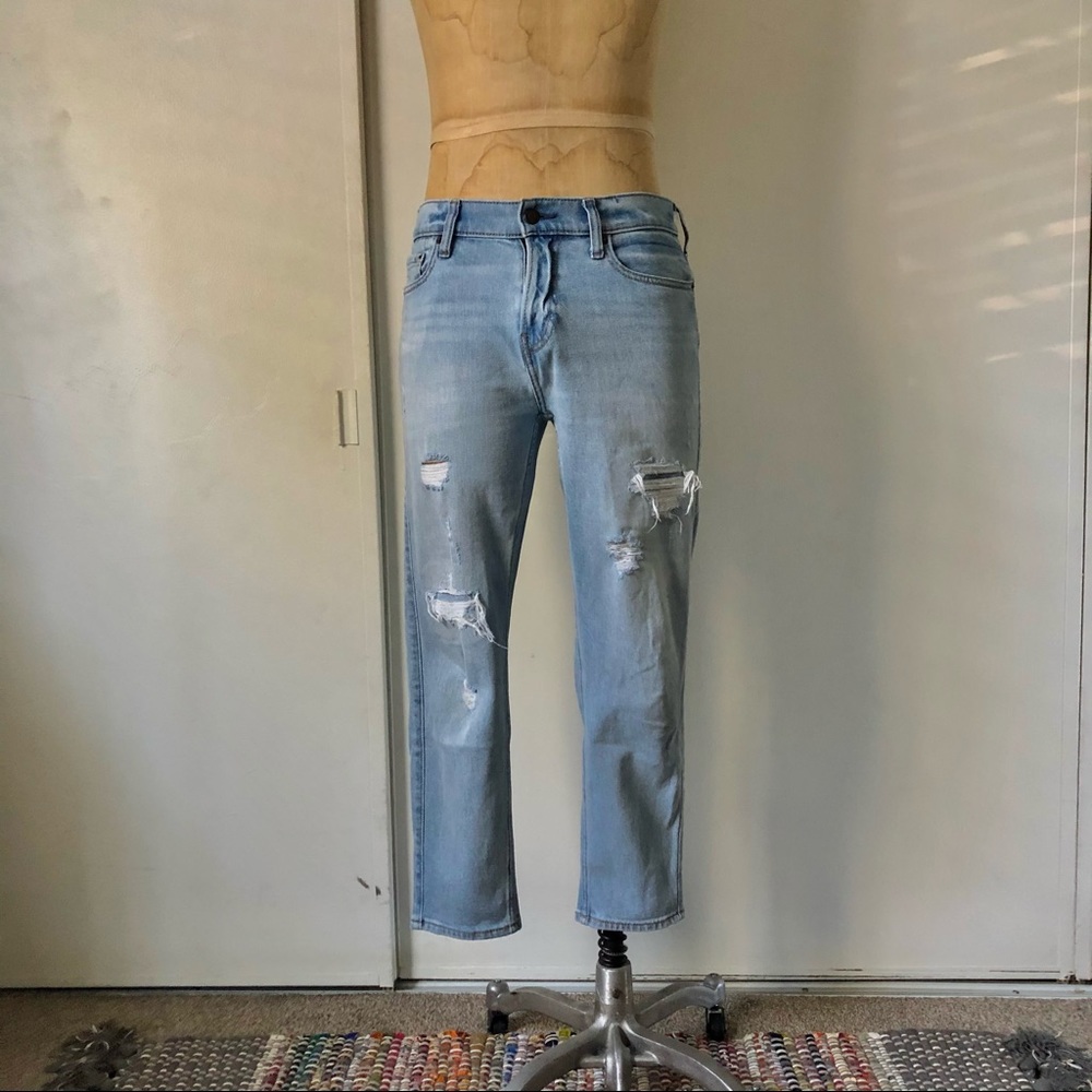 Men’s Crop Taper Jeans